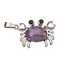 Natural Amethyst Pendants PW-WG77816-02-1