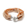 Glass Seed Beads Multi-strand Bracelets BJEW-H203-03S-02-2