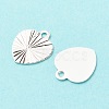 Brass Charms KK-F831-025S-RS-4