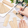 24Pcs Blank Bamboo Bookmark FIND-BC0003-45A-3