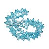 Electroplate Glass Beads Strands EGLA-B004-02A-AB12-2