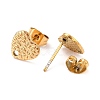 Ion Plating(IP) 304 Stainless Steel Stud Earring Findings LS-STAS-I183-08A-G-3