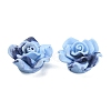 Smudged Color Frosted Resin Cabochons RESI-TAC0018-13B-1