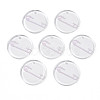 Transparent Resin Pendants RESI-N030-005A-1