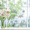 Waterproof PVC Colored Laser Stained Window Film Adhesive Stickers DIY-WH0256-083-7