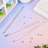 DIY Cuff Bangle Making Kits DIY-TA0014-48C-4