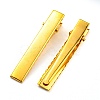 Iron Flat Alligator Hair Clip Findings IFIN-S286-46mm-G-1
