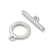 Brass Toggle Clasps KK-CBA42CA-01A-P-3