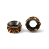 Brass Rhinestone Spacer Beads RB-A020-10mm-15AB-2