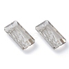 Embossed Glass Rhinestone Pendants GLAA-J101-07A-001SA-2