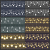 6Pcs 6 Colors PET Self-Adhesive Stickers DIY-SP0005-54-7