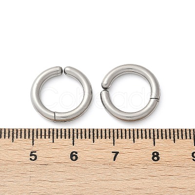 201 Stainless Steel Cuff Earring EJEW-C131-01B-P-1