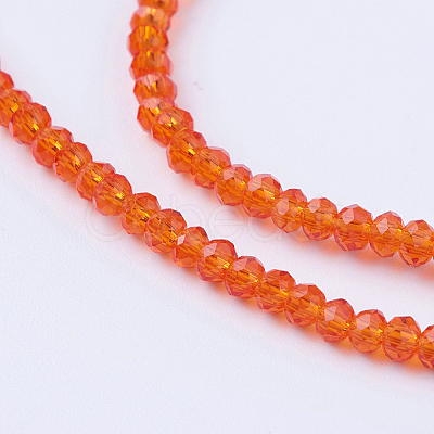 Glass Beads Strands GLAA-G045-B01-1