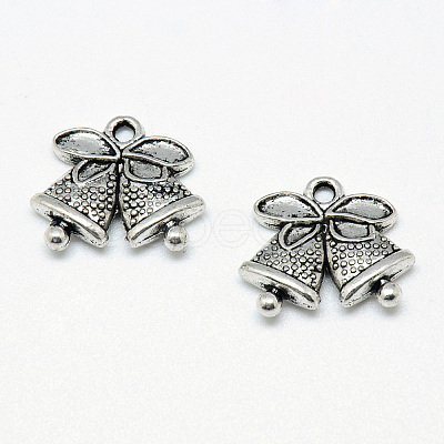 Tibetan Style Alloy Charms LS-TIBE-S301-032AS-RS-1
