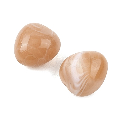 Opaque Acrylic Beads OACR-Z036-01B-03-1