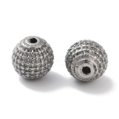 Non-Tarnish 304 Stainless Steel Beads STAS-M057-02P-1