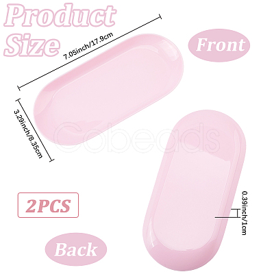 Plastic Nail Salon Utility Trays AJEW-CP0010-96B-1