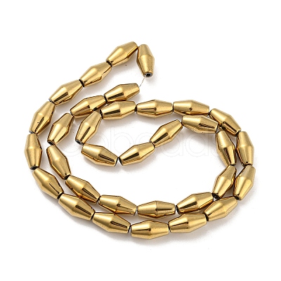Electroplated Synthetic Non-magnetic Hematite Beads Strands G-Z032-B02-02B-1