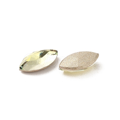 Glass Rhinestone Cabochons RGLA-P037-09A-D337-1