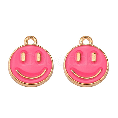 Alloy Enamel Charms ENAM-S121-165E-RS-1