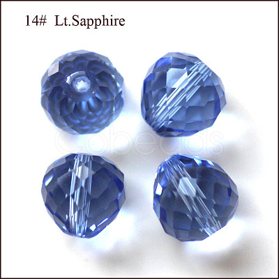 Imitation Austrian Crystal Beads SWAR-F067-10mm-14-1