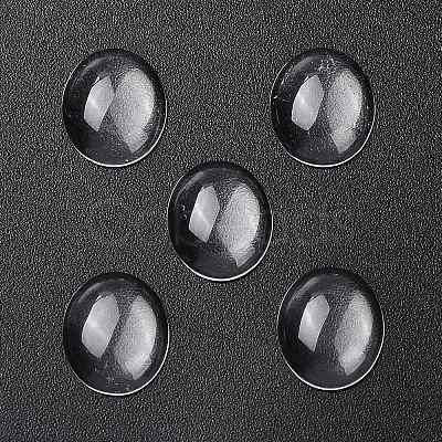Natural Quartz Crystal Cabochons G-G290-06A-1