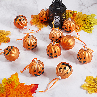12Pcs Plastic Pendant Decorations for Halloween Themed Decorations KY-WH20007-01-1