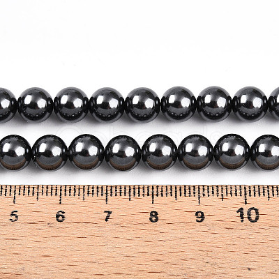 Baking Paint Pearlized Glass Pearl Bead Strands HY-N002-8mm-A02-1