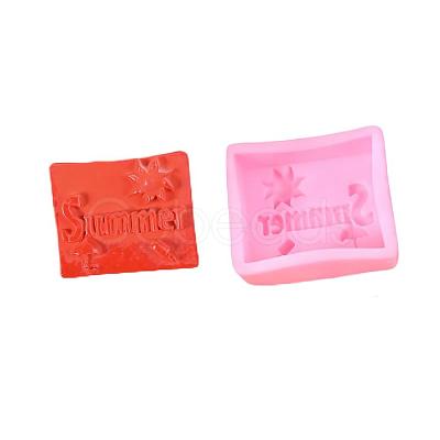 Word Summer Silicone Molds DIY-R078-22-1