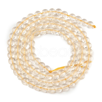 Natural Lemon Quartz(Heated) Beads Strands GG-NH0007-E01-02-1