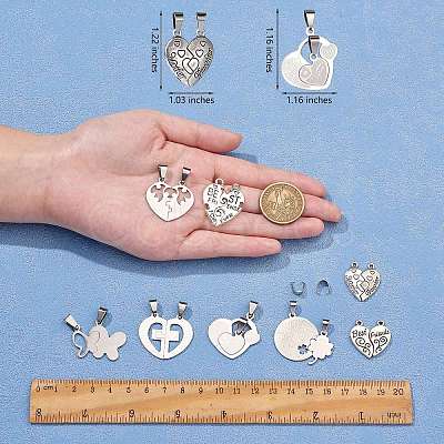 DIY The Lord's Prayer Necklace Making Kit DIY-SZ0009-41-1