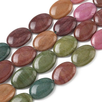 Natural Malaysia Jade Beads Strands G-K292-C16-13X18MM-1-1