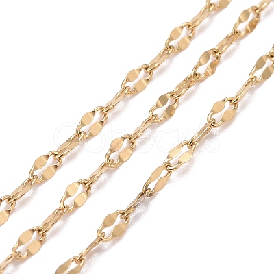 3.28 Feet PVD Vacuum Plating 304 Stainless Steel Dapped Chains X-CHS-F011-15B-G-1