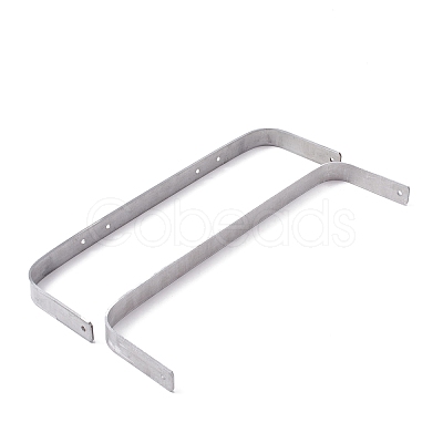 Iron Purse Frame Handle for Bag Sewing Craft Tailor Sewer FIND-WH0105-81P-04-1