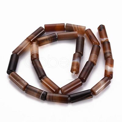 Natural Madagascar Agate Beads Strands G-Q463-02-1