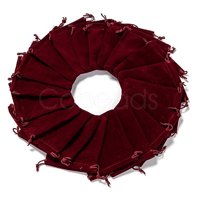 Rectangle Velvet Pouches X1-TP-R002-10x12-02-1