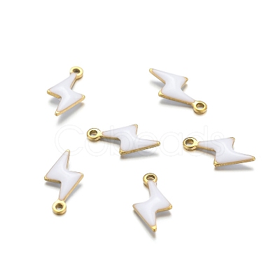 Stainless Steel Enamel Pendants PW-WG6549D-01-1