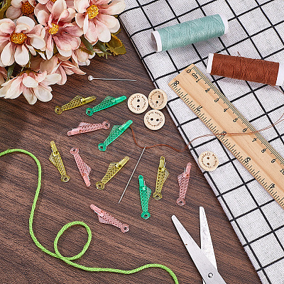 Fish Shape Sewing Machine Needle Threaders DIY-CP0011-19B-1