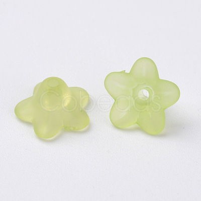 Transparent Acrylic Beads PL554-14-1