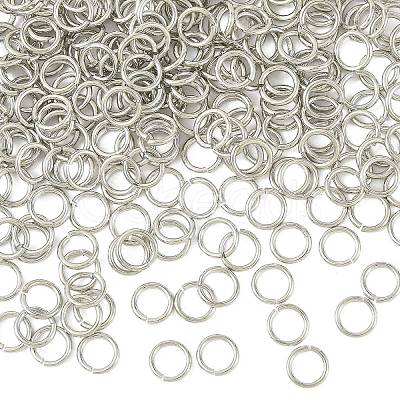 SHEGRACE Brass Open Jump Rings XGR0081P-15P-1