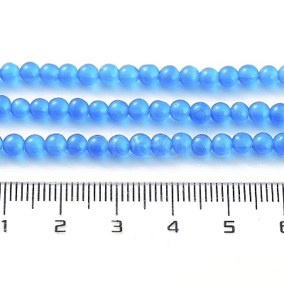 Cat Eye Beads Strands CE-F022-4mm-05-1
