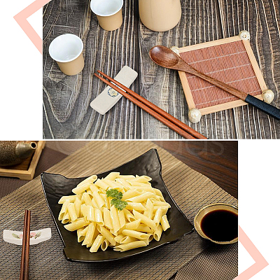 5Pcs 5 Styles Ceramic Chopsticks Stand DJEW-CP0001-38B-1