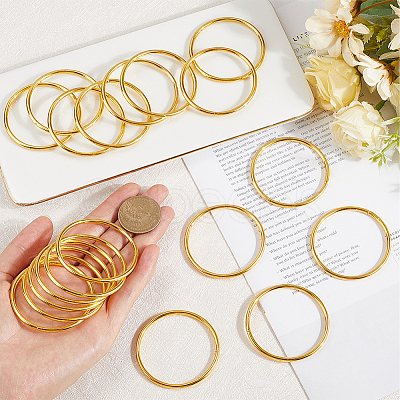 Iron Open Jump Rings FIND-SP0002-63E-1
