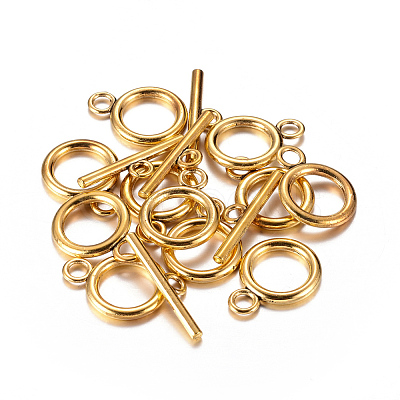 Tibetan Style Toggle Clasps LS-GLF0273Y-NF-1