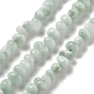 Natural Glass Beads Strands G-Q024-D02-01-1