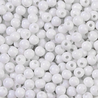 Opaque Acrylic Beads SACR-A007-01C-17-1
