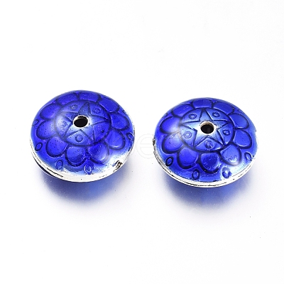 Alloy 3-Hole Guru Beads PALLOY-I194-01AS-1