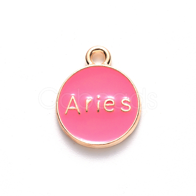 Alloy Enamel Pendants ENAM-S124-01A-03A-1