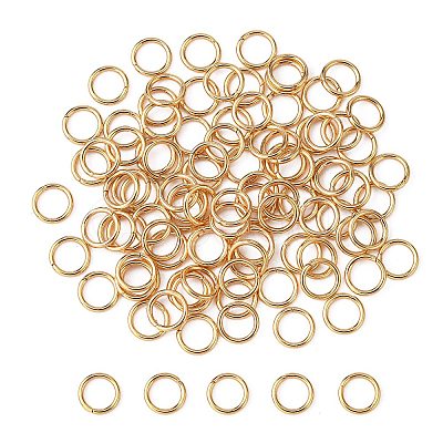 304 Stainless Steel Open Jump Rings X-STAS-R060-5x0.7-1