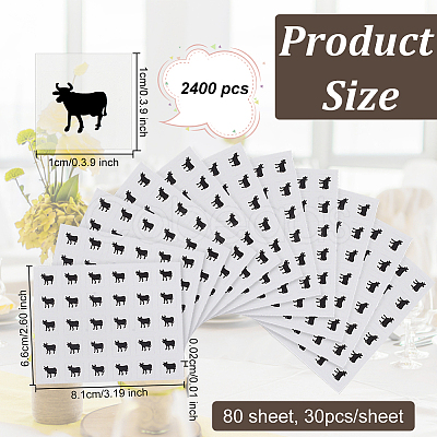 Paper Self Adhesive Cartoon Stickers DIY-WH0283-20A-04-1